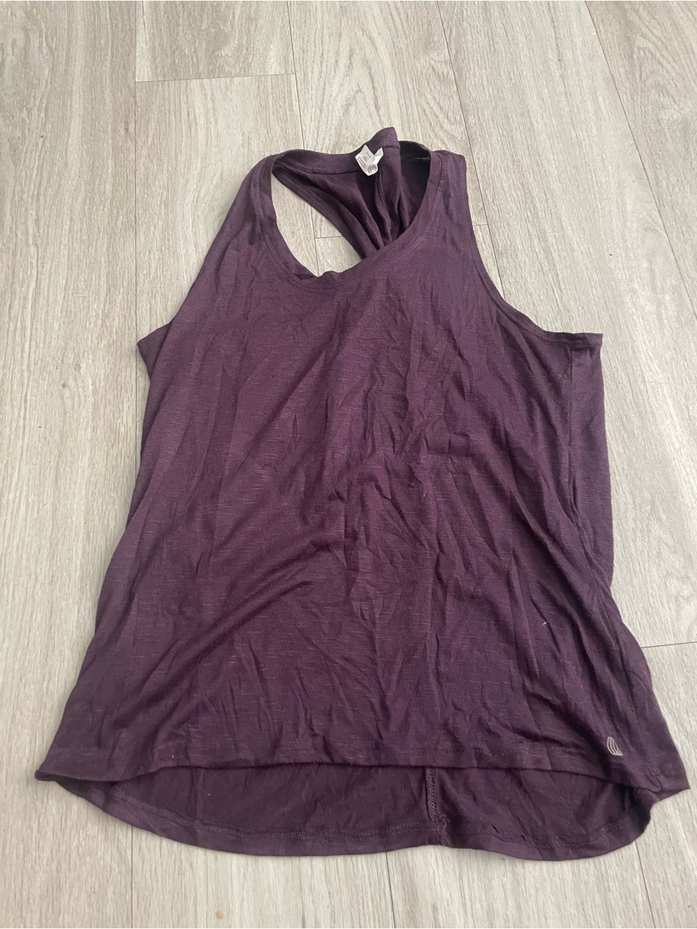 Balance Collection Plum Purple Racerback Tank Top